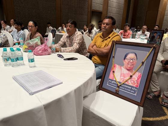 Prayer meeting held in memory of Air India Flight 171 plane crash victims in Ahmedabad AHMEDABAD, INDIA - JUNE 12: People attend a prayer meeting in memory of Air India Flight 171 plane crash victims at BJ Medical College on the first anniversary of the disaster in Ahmedabad, India on June 12, 2026. Stringer Anadolu Ahmedabad India. Editorial use only. Please get in touch for any other usage.  Copyright: x2026xAnadoluxStringerx