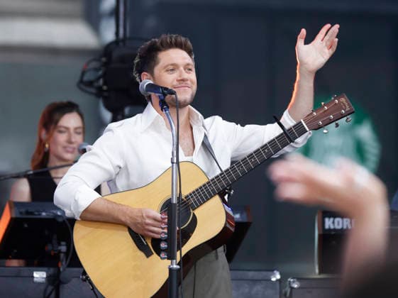 Niall Horan performs on the NBC Today Show at Rockefeller Center in New York City on Friday, June 12, 2026.  NYP20260612102 JOHNxANGELILLO