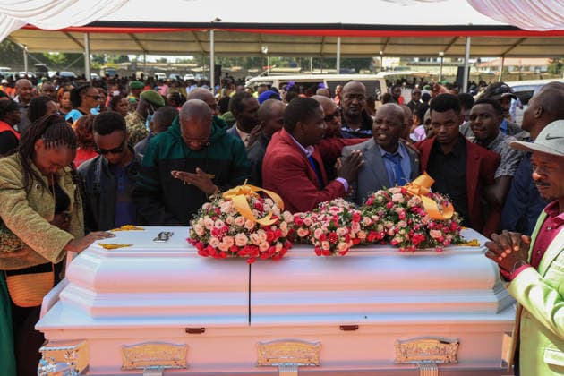 Commemoration ceremony held in Nakuru for 16 students who lost their lives in a dormitory fire NAKURU, KENYA - JUNE 12: A commemoration ceremony held at Gilgil Stadium for the 16 students who lost their lives in a fire that broke out last month at a dormitory of Utumishi Girls Academy in Nakuru, Kenya on June 12, 2026. Lucas Mukasa Anadolu Nakuru Kenya. Editorial use only. Please get in touch for any other usage.  Copyright: x2026xAnadoluxLucasxMukasax