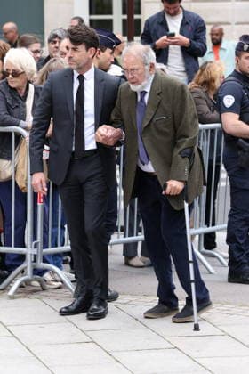 Bernadette Chirac Funeral - Paris Jacques Godfrain during funeral ceremony of Bernadette Chirac, widow of former French president Jacques Chirac at Sainte-Clotilde basilica in Paris, France on June 12, 2026. Bernadette Chirac died on June 5, 2026, aged 93. Photo by Jerome Domine ABACAPRESS.COM Paris France  Copyright: xDominexJerome ABACAx