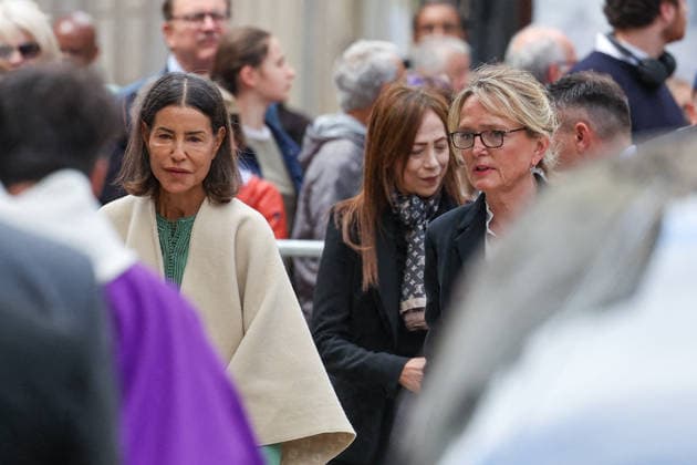 La princesse Lalla Meryem, guest, Claude Chirac aux obèques de B Chirac en la basilique Sainte Clotilde à Paris 7ème le 12 juin 2026 The former first lady of France died on June 5, 2026 at the age of 93 Jacovides Liewig Bestimage The funeral of B Chirac in the Sainte Clotilde Basilica in Paris 7th arrondissement on June 12, 2026 The former first lady of France died on June 5, 2026 at the age of 93 Paris France  Copyright: xJacovidesx xLiewigx xBestimagexJacovidesx xLiewigx xBestimagex