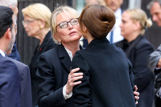Carla Bruni and Claude Chirac at the funeral of B Chirac in the Sainte Clotilde Basilica in Paris 7th arrondissement on June 12, 2026 The former first lady of France died on June 5, 2026 at the age of 93 Jacovides Liewig Bestimage The funeral of B Chirac in the Sainte Clotilde Basilica in Paris 7th arrondissement on June 12, 2026 The former first lady of France died on June 5, 2026 at the age of 93 Paris France  Copyright: xJacovidesx xLiewigx xBestimagexJacovidesx xLiewigx xBestimagex