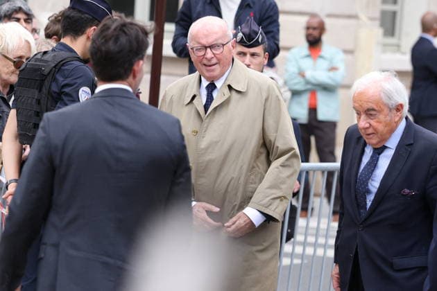 Bernadette Chirac Funeral - Paris Jacques Toubon during funeral ceremony of Bernadette Chirac, widow of former French president Jacques Chirac at Sainte-Clotilde basilica in Paris, France on June 12, 2026. Bernadette Chirac died on June 5, 2026, aged 93. Photo by Jerome Domine ABACAPRESS.COM Paris France  Copyright: xDominexJerome ABACAx