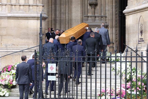 Bernadette Chirac Funeral - Paris Funeral ceremony of Bernadette Chirac, widow of former French president Jacques Chirac at Sainte-Clotilde basilica in Paris, France on June 12, 2026. Bernadette Chirac died on June 5, 2026, aged 93. Photo by Jerome Domine ABACAPRESS.COM Paris France  Copyright: xDominexJerome ABACAx