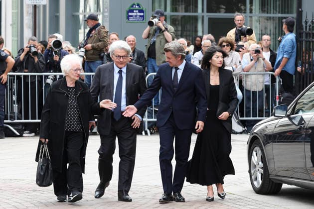 NEWS : Obseques de Bernadette Chirac - Paris - 12 06 2026 Obseques de Bernadette Chirac dans la basilique Sainte-Clotilde Ã Paris - Francois Baroin et Thierry Breton ParisFrance  Copyright: xMichaelxBaucherx