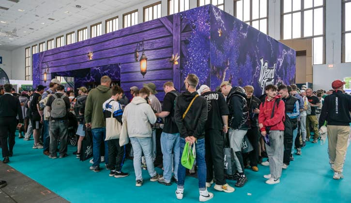 Besucher am Stand von Wizard Trees, Mary Jane Berlin - Cannabis Messe 2026, Messegelände, Westend, Charlottenburg, Berlin, Deutschland ! Persönlichkeitrechte sind NICHT geklärt ! Keine Haftung für mögliche Model-release-Verstöße! *** Visitors at the stand of Wizard Trees, Mary Jane Berlin Cannabis Fair 2026, Exhibition Grounds, Westend, Charlottenburg, Berlin, Germany Personal rights are NOT clarified No liability for possible model release violations
