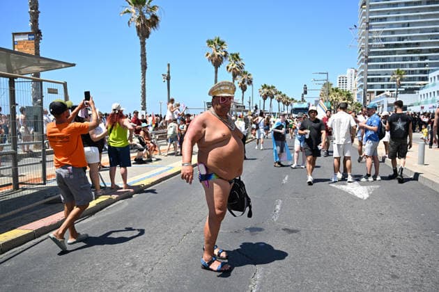 June 12, 2026, Tel-Aviv, Tel-Aviv, Israel: TEL AVIV, ISRAEL Ã¢â‚¬ JUNE 12, 2026: Participants celebrate during the Tel Aviv Pride Parade. Tel Aviv hosts the largest Pride event in the Middle East and remains the only country in the region where the LGBTQ community is openly visible and celebrated. Tel-Aviv Israel - ZUMAp227 20260612_zip_p227_032 Copyright: xPaulinaxPatimerx