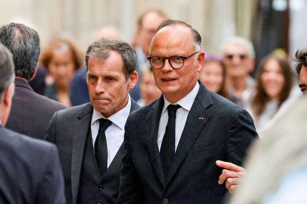 Edouard Philippe at the funeral of B Chirac in the Sainte Clotilde Basilica in Paris 7th arrondissement on June 12, 2026 The former first lady of France died on June 5, 2026 at the age of 93 Jacovides Liewig Bestimage The funeral of B Chirac in the Sainte Clotilde Basilica in Paris 7th arrondissement on June 12, 2026 The former first lady of France died on June 5, 2026 at the age of 93 Paris France  Copyright: xJacovidesx xLiewigx xBestimagexJacovidesx xLiewigx xBestimagex