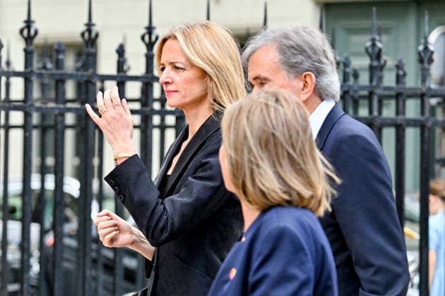 Bernard Arnault and his daughter Delphine Arnault at the funeral of B Chirac in the Sainte Clotilde Basilica in Paris 7th arrondissement on June 12, 2026 The former first lady of France died on June 5, 2026 at the age of 93 Jacovides Liewig Bestimage The funeral of B Chirac in the Sainte Clotilde Basilica in Paris 7th arrondissement on June 12, 2026 The former first lady of France died on June 5, 2026 at the age of 93 Paris France  Copyright: xJacovidesx xLiewigx xBestimagexJacovidesx xLiewigx xBestimagex