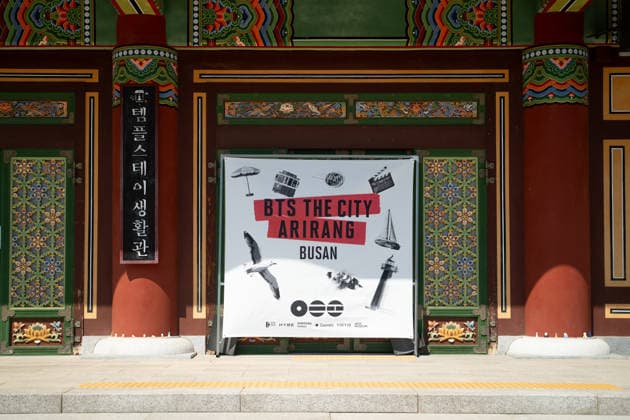 Fans gather ahead of BTS World Tour Arirang in South Korea s Busan BUSAN, SOUTH KOREA - JUNE 12: Naewonjeongsa Temple in Busan is hosting a temple stay program for fans attending BTS World Tour Arirang who do not have accommodation, in Busan, South Korea on June 12, 2026. Hwawon Ceci Lee Anadolu Busan South Korea. Editorial use only. Please get in touch for any other usage.  Copyright: x2026xAnadoluxHwawonxCecixLeex