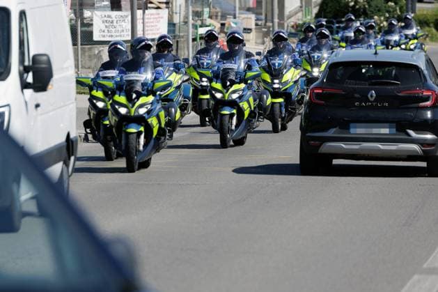 GENEVA BARRACKS BEFORE THE G7 PHOTOPQR LE DAUPHINE Grégory YETCHMENIZA La Roche sur Foron 12 06 2026 La Roche sur Foron Haute Savoie , June 12 Final stretch for the 6,100 gendarmes mobilized to secure the G7 summit to be held in Evian les Bains, from June 15 to 17, in Haute Savoie To meet all their needs and guarantee optimum operational support, a Gendarmerie Nationale BLA forward logistics base has been set up at Rochexpo, in La Roche sur Foron A major logistical challenge to ensure the full operability of the thousands of military personnel and 1400 vehicles mobilized Grégory Yetchmeniza Le Dauphiné Libéré Around La Roche sur Foron and across Haute Savoie, an unprecedented security operation is in place for the G7 summit La Roche sur Fo  Copyright: xPHOTOPQR LExDAUPHINE MAXPPPxGrégoryxYETCHMENIZAx 20260612JDL5933 20260612JDL5933
