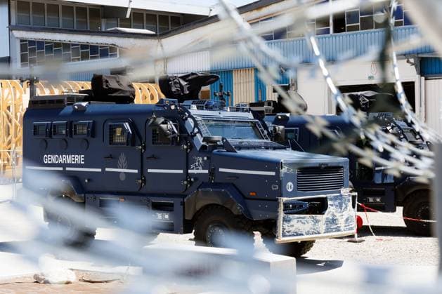 GENEVA BARRACKS BEFORE THE G7 PHOTOPQR LE DAUPHINE Grégory YETCHMENIZA La Roche sur Foron 12 06 2026 La Roche sur Foron Haute Savoie , June 12 Final stretch for the 6,100 gendarmes mobilized to secure the G7 summit to be held in Evian les Bains, from June 15 to 17, in Haute Savoie To meet all their needs and guarantee optimum operational support, a Gendarmerie Nationale BLA forward logistics base has been set up at Rochexpo, in La Roche sur Foron A major logistical challenge to ensure the full operability of the thousands of military personnel and 1400 vehicles mobilized Grégory Yetchmeniza Le Dauphiné Libéré Around La Roche sur Foron and across Haute Savoie, an unprecedented security operation is in place for the G7 summit La Roche sur Fo  Copyright: xPHOTOPQR LExDAUPHINE MAXPPPxGrégoryxYETCHMENIZAx 20260612JDL5946 20260612JDL5946