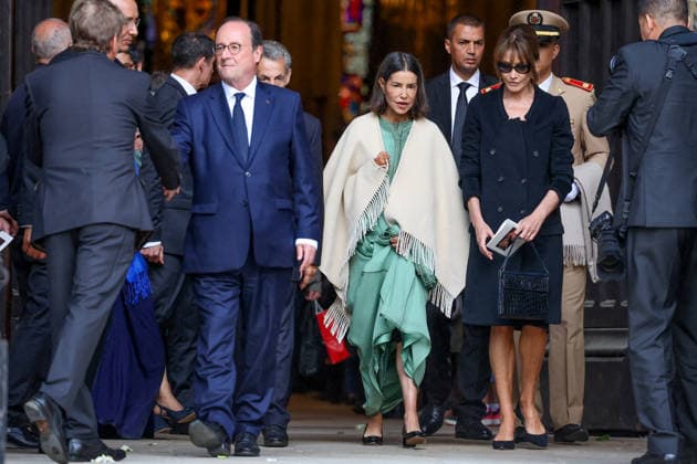 François Hollande, Princess Lalla Meryem, Carla Bruni at the funeral of B Chirac in the Sainte Clotilde Basilica in Paris 7th arrondissement on June 12, 2026 The former first lady of France died on June 5, 2026 at the age of 93 Jacovides Liewig Bestimage The funeral of B Chirac in the Sainte Clotilde Basilica in Paris 7th arrondissement on June 12, 2026 The former first lady of France died on June 5, 2026 at the age of 93 Paris France  Copyright: xJacovidesx xLiewigx xBestimagexJacovidesx xLiewigx xBestimagex