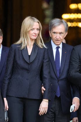 Bernard Arnault and his daughter Delphine Arnault at the funeral of B Chirac in the Sainte Clotilde Basilica in Paris 7th arrondissement on June 12, 2026 The former first lady of France died on June 5, 2026 at the age of 93 Jacovides Liewig Bestimage The funeral of B Chirac in the Sainte Clotilde Basilica in Paris 7th arrondissement on June 12, 2026 The former first lady of France died on June 5, 2026 at the age of 93 Paris France  Copyright: xJacovidesx xLiewigx xBestimagexJacovidesx xLiewigx xBestimagex
