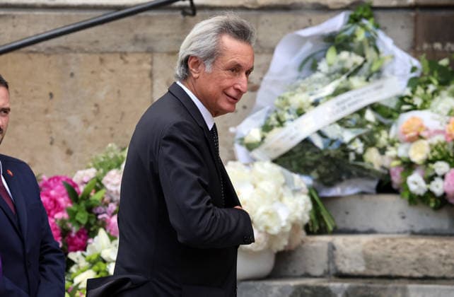ArrivÃ es aux obseques de Bernadette Chirac en la Basilique Sainte-Clotilde Ã Paris Patrick De Carolis - ArrivÃ es aux obseques de Bernadette Chirac en la Basilique Sainte-Clotilde Ã Paris, France le 17 juin 2026  Copyright: xDFY+DKRx