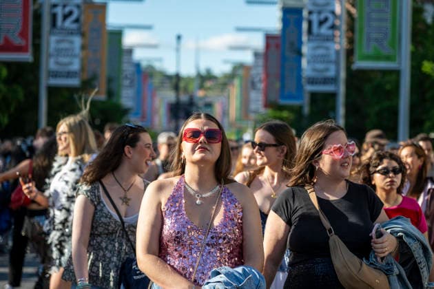 June 12, 2026, London, London, UK: LONDON, UK. Fans arrive on Olympic way to attend Harry StylesÃ¢â‚¬â ¢ concert, part of the Together Together tour as he begins a 12-night residency at Wembley Stadium. London UK  - ZUMAl94_ 20260612_zaf_l94_030 Copyright: xStephenxChungx