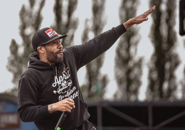 12.06.2026, xlakx, Entertainment, Mary Jane Berlin 2026 v.l.Der Rapper Redman auf der Cannabis-Messe Mary Jane Berlin. Die Veranstaltung präsentiert Aussteller aus den Bereichen Cannabis, Medizin, Lifestyle und Hanfprodukte. Berlin *** 12 06 2026, xlakx, Entertainment, Mary Jane Berlin 2026 v l The rapper Redman at the cannabis fair Mary Jane Berlin The event presents exhibitors from the fields of cannabis, medicine, lifestyle and hemp products Berlin Daniel Lakomski