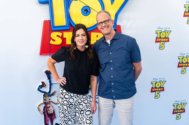 June 12, 2026, Madrid, Madrid, SPAIN: PETE DOCTER and LINDSEY COLLINS attend the official premiere of Toy Story 5 in Madrid. Madrid SPAIN  - ZUMAc270 20260612_zip_c270_030 Copyright: xDavidxCruzxSanzx