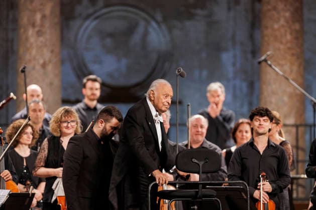Queen Sofia presides in Granada the inaugural concert of the 75th International Festival of Music and Dance The conductor Zubin Mehtaen conducts the inaugural concert of the 75th edition of the International Festival of Music and Dance of Granada On June 12, 2026 in Granada, Andalusia Spain Queen Sofia presides in the Palace of Carlos V the inaugural concert of the 75th edition of the International Festival of Music and Dance of Granada The event is also attended by the acting councilors of Culture and Sport, Patricia del Pozo, and of Development, Territorial Articulation and Housing, Rocío Díaz, along with the Mayor of Granada, Marifrán Carazo, and the President of the Diputación de Granada, Francis Rodríguez The event marks the beginning  Copyright: xÃlexxCamarax 7593125