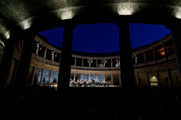Queen Sofia presides in Granada the inaugural concert of the 75th International Festival of Music and Dance The conductor Zubin Mehtaen conducts the inaugural concert of the 75th edition of the International Festival of Music and Dance of Granada On June 12, 2026 in Granada, Andalusia Spain Queen Sofia presides in the Palace of Carlos V the inaugural concert of the 75th edition of the International Festival of Music and Dance of Granada The event is also attended by the acting councilors of Culture and Sport, Patricia del Pozo, and of Development, Territorial Articulation and Housing, Rocío Díaz, along with the Mayor of Granada, Marifrán Carazo, and the President of the Diputación de Granada, Francis Rodríguez The event marks the beginning  Copyright: xÃlexxCamarax 7593133