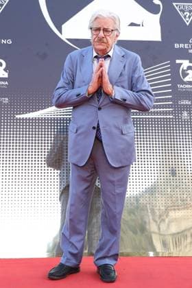 News - 72nd TAORMINA FILM FESTIVAL 2026 day3 72nd Taormina Film Festival 2026, day 3. Giancarlo Giannini attends the red carpet of 72nd Taormina Film Festival during 72nd TAORMINA FILM FESTIVAL 2026 day3, News in Taormina, Italy, June 12 2026 Taormina Taormina Italy Copyright: xMassimilianoxCarnabucix xLiveMediax LPN_2514514