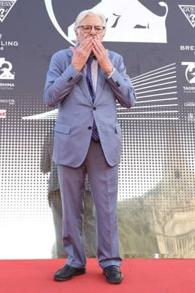 News - 72nd TAORMINA FILM FESTIVAL 2026 day3 72nd Taormina Film Festival 2026, day 3. Giancarlo Giannini attends the red carpet of 72nd Taormina Film Festival during 72nd TAORMINA FILM FESTIVAL 2026 day3, News in Taormina, Italy, June 12 2026 Taormina Taormina Italy Copyright: xMassimilianoxCarnabucix xLiveMediax LPN_2514518