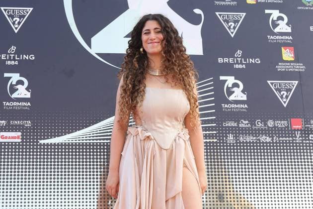 News - 72nd TAORMINA FILM FESTIVAL 2026 day3 72nd Taormina Film Festival 2026, day 3. Delia attends the red carpet of 72nd Taormina Film Festival during 72nd TAORMINA FILM FESTIVAL 2026 day3, News in Taormina, Italy, June 12 2026 Taormina Taormina Italy Copyright: xMassimilianoxCarnabucix xLiveMediax LPN_2514544