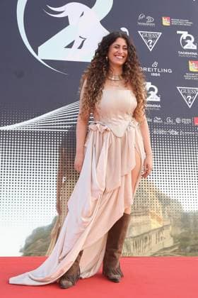 News - 72nd TAORMINA FILM FESTIVAL 2026 day3 72nd Taormina Film Festival 2026, day 3. Delia attends the red carpet of 72nd Taormina Film Festival during 72nd TAORMINA FILM FESTIVAL 2026 day3, News in Taormina, Italy, June 12 2026 Taormina Taormina Italy Copyright: xMassimilianoxCarnabucix xLiveMediax LPN_2514548