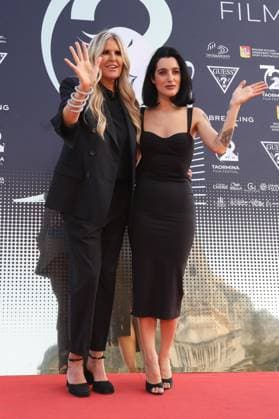 News - 72nd TAORMINA FILM FESTIVAL 2026 day3 72nd Taormina Film Festival 2026, day 3. Tiziana Rocca and Levante attend the red carpet of 72nd Taormina Film Festival during 72nd TAORMINA FILM FESTIVAL 2026 day3, News in Taormina, Italy, June 12 2026 Taormina Taormina Italy Copyright: xMassimilianoxCarnabucix xLiveMediax LPN_2514554