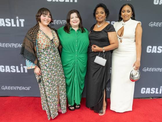 June 12, 2026, Bronx, New York, USA: Chloe Torres, Katie Camosy, Sharon Lavigne, Shamyra Lavigne attend premiere of documentary Gaslit at IFC in New York, NY on June 12, 2026. Bronx USA - ZUMAr339 20260612_znp_r339_237 Copyright: xLevxRadinx
