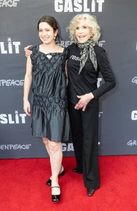 June 12, 2026, Bronx, New York, USA: Viva Vadim and Jane Fonda attends premiere of documentary Gaslit at IFC in New York, NY on June 12, 2026. Bronx USA - ZUMAr339 20260612_znp_r339_252 Copyright: xLevxRadinx