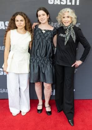 June 12, 2026, Bronx, New York, USA: Guest, Viva Vadim and Jane Fonda attends premiere of documentary Gaslit at IFC in New York, NY on June 12, 2026. Bronx USA - ZUMAr339 20260612_znp_r339_257 Copyright: xLevxRadinx