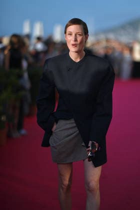 40th Cabourg Film Festival Day 3 FC Vicky Krieps attend the red carpet during Day Three of the 40th Cabourg Film Festival on June 12, 2026 in Cabourg, France. Photo by Franck Castel ABACAPRESS.COM Cabourg  Copyright: xCastelxFranck ABACAx