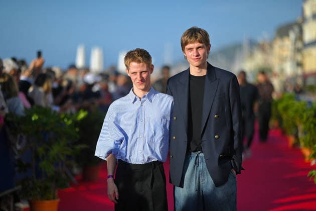 40th Cabourg Film Festival Day 3 FC Valentin Campagne and Emmanuel Macchia attend the red carpet during Day Three of the 40th Cabourg Film Festival on June 12, 2026 in Cabourg, France. Photo by Franck Castel ABACAPRESS.COM Cabourg  Copyright: xCastelxFranck ABACAx