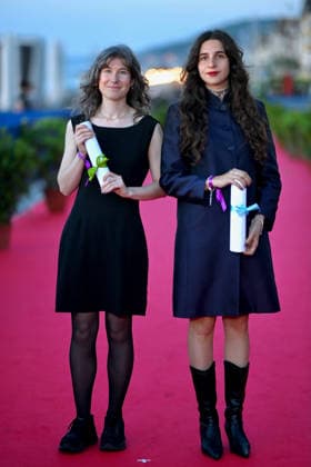 40th Cabourg Film Festival Day 3 FC Marianne Barrouillet awarded Student Jury rize and Esther Archambault awarded Special Mention prize during Day Three of the 40th Cabourg Film Festival on June 12, 2026 in Cabourg, France.attend the red carpet during Day Three of the 40th Cabourg Film Festival on June 12, 2026 in Cabourg, France. Photo by Franck Castel ABACAPRESS.COM Cabourg  Copyright: xCastelxFranck ABACAx