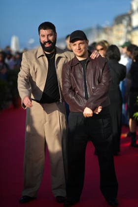 40th Cabourg Film Festival Day 3 FC Pierre Le Gall and Alexis Manenti attend the red carpet during Day Three of the 40th Cabourg Film Festival on June 12, 2026 in Cabourg, France. Photo by Franck Castel ABACAPRESS.COM Cabourg  Copyright: xCastelxFranck ABACAx