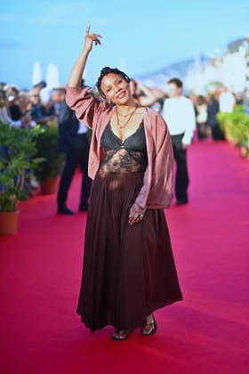 40th Cabourg Film Festival Day 3 FC Gessica Généus attend the red carpet during Day Three of the 40th Cabourg Film Festival on June 12, 2026 in Cabourg, France. Photo by Franck Castel ABACAPRESS.COM Cabourg  Copyright: xCastelxFranck ABACAx