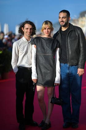 40th Cabourg Film Festival Day 3 FC Adrien Fonda, Lomane de Dietrich and Alexandre Gonin attend the red carpet during Day Three of the 40th Cabourg Film Festival on June 12, 2026 in Cabourg, France. Photo by Franck Castel ABACAPRESS.COM Cabourg  Copyright: xCastelxFranck ABACAx