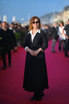40th Cabourg Film Festival Day 3 FC Agnes Jaoui attend the red carpet during Day Three of the 40th Cabourg Film Festival on June 12, 2026 in Cabourg, France. Photo by Franck Castel ABACAPRESS.COM Cabourg  Copyright: xCastelxFranck ABACAx