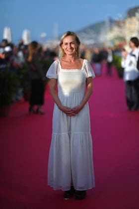 40th Cabourg Film Festival Day 3 FC Sandrine Bonnaire attend the red carpet during Day Three of the 40th Cabourg Film Festival on June 12, 2026 in Cabourg, France. Photo by Franck Castel ABACAPRESS.COM Cabourg  Copyright: xCastelxFranck ABACAx