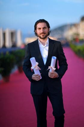 40th Cabourg Film Festival Day 3 FC Guillaume Marbeck awarded Premier Rendez Vous Masculin prize during Day Three of the 40th Cabourg Film Festival on June 12, 2026 in Cabourg, France. Photo by Franck Castel ABACAPRESS.COM Cabourg  Copyright: xCastelxFranck ABACAx