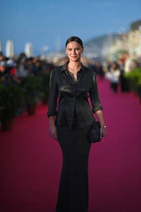 40th Cabourg Film Festival Day 3 FC Angelina Woreth attend the red carpet during Day Three of the 40th Cabourg Film Festival on June 12, 2026 in Cabourg, France. Photo by Franck Castel ABACAPRESS.COM Cabourg  Copyright: xCastelxFranck ABACAx
