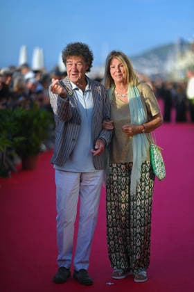 40th Cabourg Film Festival Day 3 FC Robert Charlebois and his wife attend the red carpet during Day Three of the 40th Cabourg Film Festival on June 12, 2026 in Cabourg, France. Photo by Franck Castel ABACAPRESS.COM Cabourg  Copyright: xCastelxFranck ABACAx
