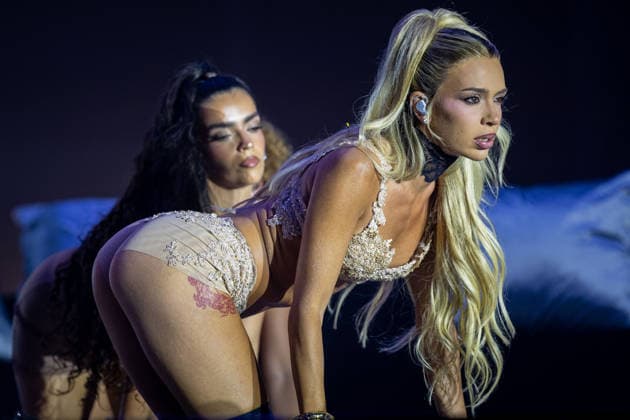 June 13, 2026, Porto, Portugal: Catalan artist Alba Farelo SolÃ , known professionally as Bad Gyal, performs during the second day of Primavera Sound Porto 2026 at Parque da Cidade. Porto Portugal - ZUMAs197 20260613_aaa_s197_026 Copyright: xDiogoxBaptistax