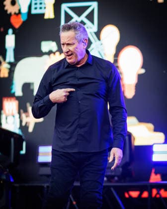 Andy McCluskey of OMD performing live at the Hampton Court Palace Festival in London, UK on 12th June 2026 Andy McCluskey of OMD performing live at the Hampton Court Palace Festival in London, UK on 12th June 2026, Credit:Manuela Langotsch Avalon United Kingdom, London, Hampton Court Palace Festival  Copyright: xManuelaxLangotschx xAvalonx 1109783493