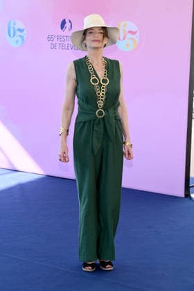 IPA85636446 - Monte Carlo, 65th Monte Carlo Television Festival - Photo Call TV series Un si grand soleil - Smadi Wolfman  Copyright: xAlbertoxTerenghix xAlbertoxTerenghix 85636446