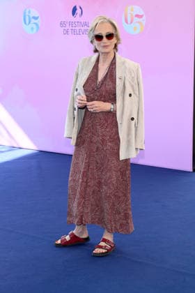 IPA85636157 - Monte Carlo, 65th Monte Carlo Television Festival - Nymphs of Crystal Photocall - Starring Kristin Scott Thomas  Copyright: xAlbertoxTerenghix xAlbertoxTerenghix 85636157