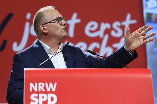 Landesdelegiertenkonferenz 2026 am 13.06.2026 im The Frame in Düsseldorf Jochen Ott ( Spitzenkandidat für die Landtagswahl 2027 der NRWSPD ) *** State Delegates Conference 2026 on 13 06 2026 at The Frame in Düsseldorf Jochen Ott Top candidate for the 2027 NRWSPD state elections xstx