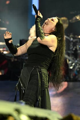 WEST PALM BEACH, FL - JUNE 11: Evanescence performs during opening night of The 2026 World Tour at The I Think Financial Amphitheatre on June 11, 2026 in West Palm Beach Florida. Copyright: xmpi04 MediaPunchx