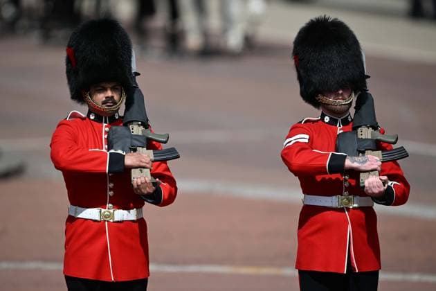 Trooping the Colour marks King Charles III’s official birthday in London LONDON, UNITED KINGDOM - JUNE 13: Military units of the Household Division take part in the Trooping the Colour ceremony marking the official birthday of King Charles III in London, United Kingdom, on June 13, 2026. With a history spanning more than 260 years, the event features a military parade at Horse Guards Parade attended by the King and members of the Royal Family. Rasid Necati Aslim Anadolu Greater London United Kingdom. Editorial use only. Please get in touch for any other usage.  Copyright: x2026xAnadoluxRasidxNecatixAslimx